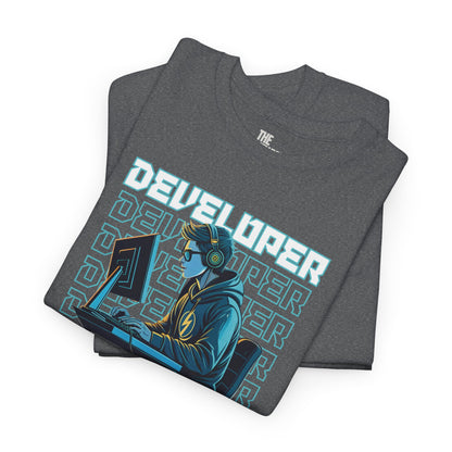 "DEVELOPER: Code Expert." Tee for Developer | Coding Apparel for Developers & Tech Enthusiasts