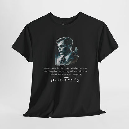 Alan Turing Tribute Tee: Wear the Words of a Genius