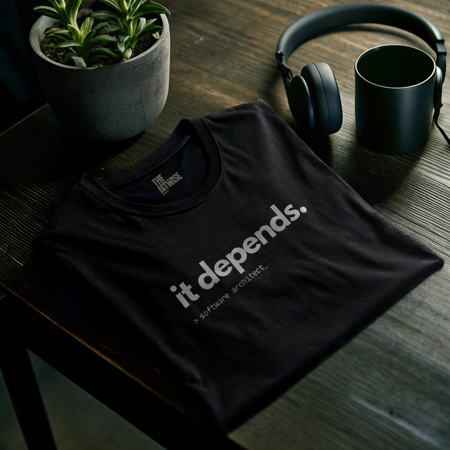 It Depends - The Ultimate Tee for Software Architects