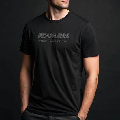 Fearless Dev Tee: Git Push with Confidence!