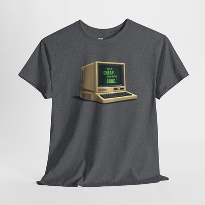 "Talk Is Cheap. Show Me the Code." - Retro Tee for Programmers