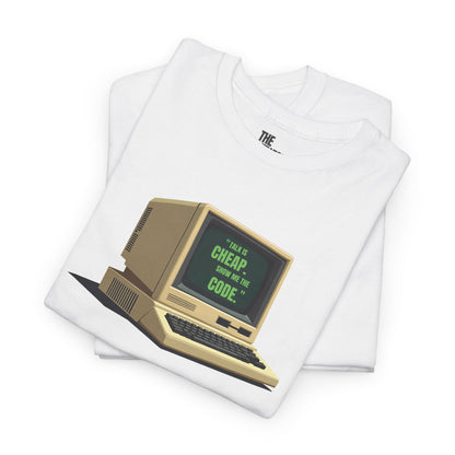 "Talk Is Cheap. Show Me the Code." - Retro Tee for Programmers