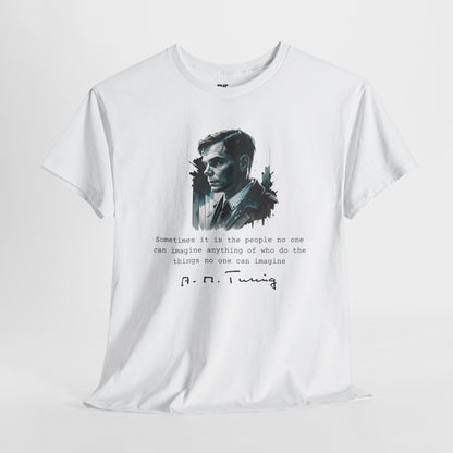 Alan Turing Tribute Tee: Wear the Words of a Genius