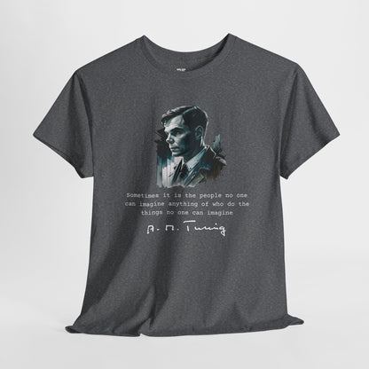 Alan Turing Tribute Tee: Wear the Words of a Genius