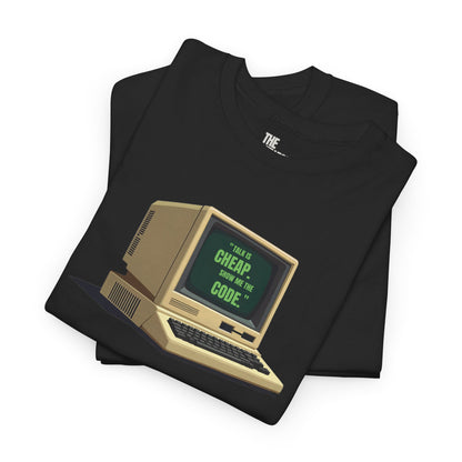 "Talk Is Cheap. Show Me the Code." - Retro Tee for Programmers