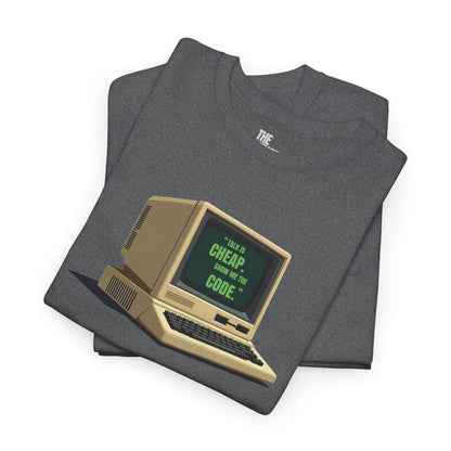 "Talk Is Cheap. Show Me the Code." - Retro Tee for Programmers